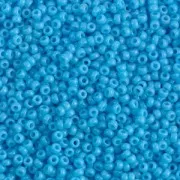 Rocaille Miyuki 15/0 413 - Opaque Turquoise Blue X8 g