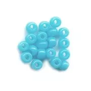 Rocaille Miyuki 15/0 413 - Opaque Turquoise Blue X8 g