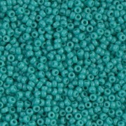 Rocaille Miyuki 15/0 412 - Opaque Turquoise Green x8g|raw }}
