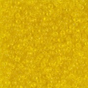 Rocaille Miyuki 15/0 136 - Transparent Yellow x8g