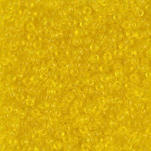 Rocaille Miyuki 15/0 136 - Transparent Yellow x8g