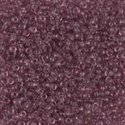 Rocaille Miyuki 15/0 142 - Transparent Smoky Amethyst x 8g|raw }}