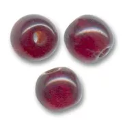 Perles en verre tchèque rondes  4 mm Garnet x50