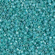 Miyuki Delica 10/0 DBM0166 - Opaque Turquoise Green AB x8g|raw }}