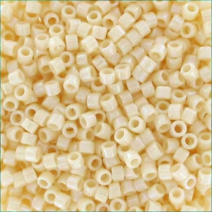 Miyuki Delica 11/0 DB0157 - Opaque Cream AB x8g
