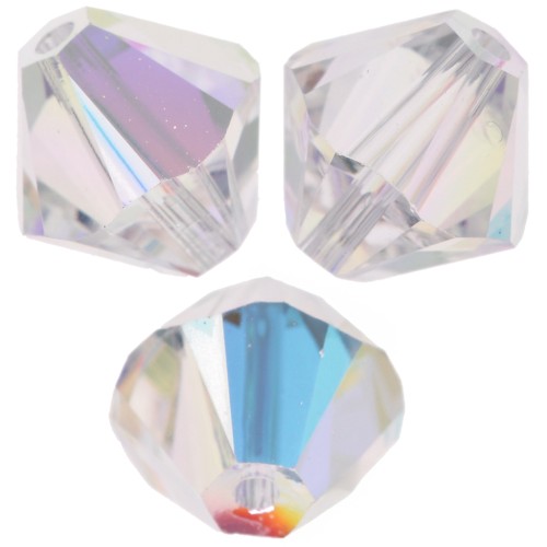 Toupies en cristal Swarovski 4 mm Crystal AB x paquet de 1440 pcs