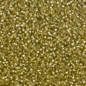 Rocaille Miyuki 15/0 1631 - Dyed Silver Lined Saffron x8 g