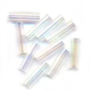 Bugles Miyuki 6 mm BGL-250 - Crystal AB x10g