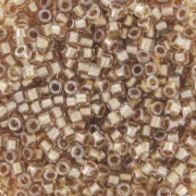 Miyuki Delica 11/0 DB0907 - Spkl Beige Lined Crystal x8g|raw }}