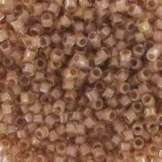 Miyuki Delica 11/0 DB0069 - Blush Lined Crystal AB x8g