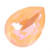 Cabochon PureCrystal 4320 14x10 mm Crystal Peach DeLite x1