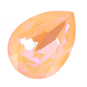 Cabochon PureCrystal 4320 14x10 mm Crystal Peach DeLite x1