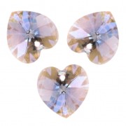 Coeurs PureCrystal 6228 10,3x10 mm Light Amethyst Shimmer x6