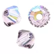 Toupies en cristal PureCrystal 5328 3 mm Light Amethyst Shimmer 2X x50