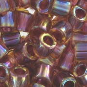 Miyuki Delica 8/0 DBL0088 - Light Topaz AB Berry Lined x8g