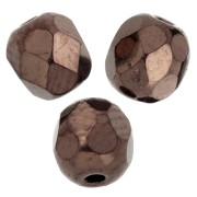 Facettes 4 mm Jet Bronze x50|raw }}