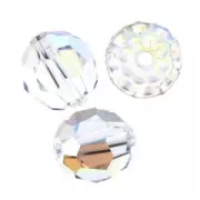 Perle ronde PureCrystal 5000 8 mm - Crystal Shimmer x1