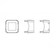 Serti griffe pour cabochon PureCrystal 4499 10 mm - Doré x1