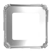 Serti griffe pour cabochon PureCrystal 4499 6 mm - Rhodié x1