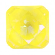 Cabochon Carré PureCrystal 4499 6 mm Crystal Sunshine DeLite x1