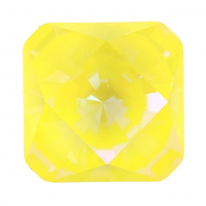 Cabochon Carré PureCrystal 4499 6 mm Crystal Sunshine DeLite x1