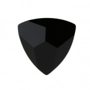 Cabochon triangle PureCrystal 4799 9 mm Jet x 1|raw }}