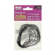 Fil élastique pour base de tissage Endless Loom - bande de 17.8 cm Noir x 10|raw }}