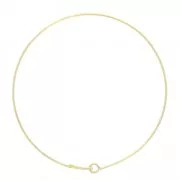 Bracelet jonc à décorer - 63 mm - en Gold filled (or laminé)  x1