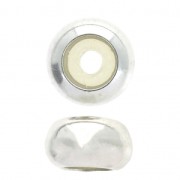 Perle Stoppeur 6.6 mm avec un trou de 2 mm en Argent 925 x1