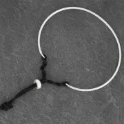 Perle Stoppeur 6.6 mm avec un trou de 2 mm en Argent 925 x1