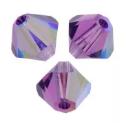 Toupies en cristal PureCrystal 5328 3 mm Amethyst AB x50