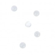 Cabochons ronds 3 mm à coller ou à sertir Blue Lace Agate x5