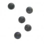 Cabochons ronds 4 mm à coller ou à sertir Hematite x5