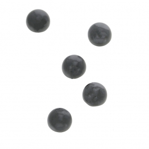 Cabochons ronds 4 mm à coller ou à sertir Hematite x5