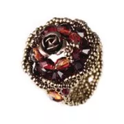 Kit Bague Miyuki Rote Rose