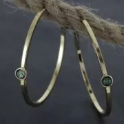 Cabochons ronds 4 mm à coller ou à sertir Howlite x5