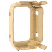 Serti griffe pour cabochon 4610 et 4627 18x13 mm - Light Gold x1