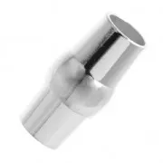 Fermoir aimanté pour bracelet cordon 5 mm - en Argent 925 x1