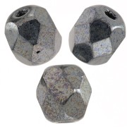 Facettes 4 mm Jet Hematite x50|raw }}