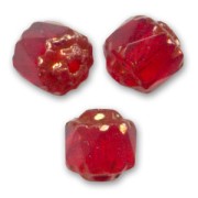 Facettes Antiques  6 mm Light Siam Dark Bronze x20|raw }}