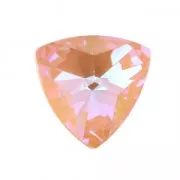 Cabochon triangle PureCrystal 4799 9 mm Crystal Peach Delite x 1