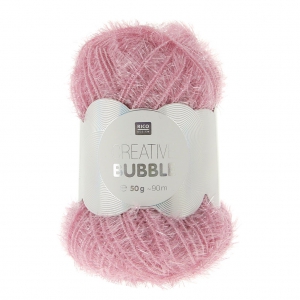 Creative Bubble - Fil à crocheter pour éponge tawashi Lilas clair x50g