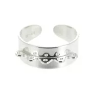 Bague 5 anneaux en Argent 925 x1