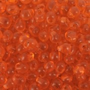 Mini-gouttes Miyuki 3.4 mm DP138 - Transparent Orange x8g