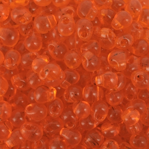 Mini-gouttes Miyuki 3.4 mm DP138 - Transparent Orange x8g