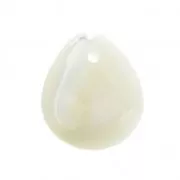 Sequin Feuille en Nacre 12x10 mm x1