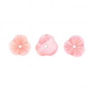 Fleur Nacre 8 mm Rose x4|raw }}