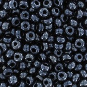Preciosa Perles rocailles 11/0 2 mm - Jet Hematite x20g
