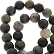 Perles rondes en pierre gemme Tourmaline 10 mm x5