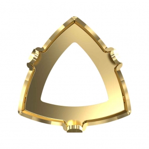 Serti griffe pour Triangle Kaleidoscope PureCrystal 4799 9 mm - Light Gold x1